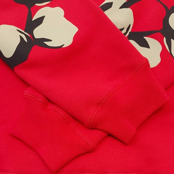 Denim Tears x CPFM Cactus Tears Crewneck Sweatshirt Red - Picture 3 of 3